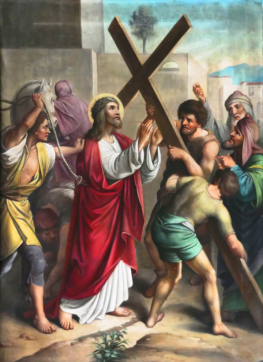 2. zastavení: Ježíš přijímá kříž