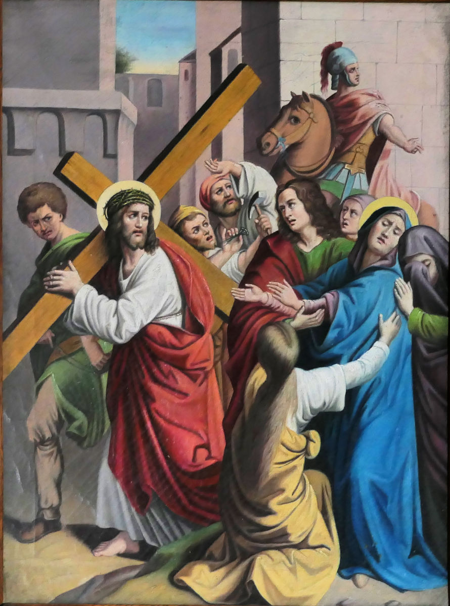 4. zastavení: Ježíš potkává svou matku